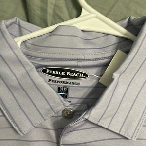 Pebble Beach performance polo.